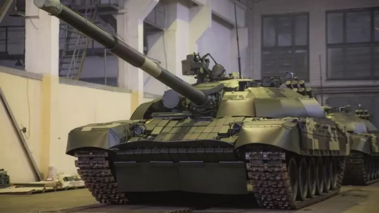 Модернизированный украинский Т-72