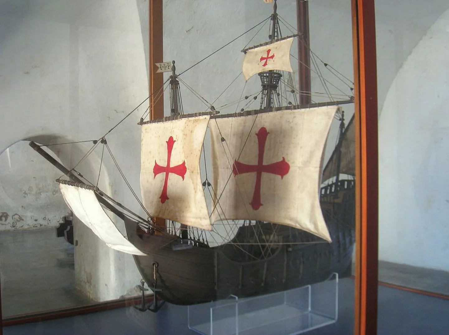 Santa Maria mudel Puerto Ricos San Cristobali kindlus-muuseumis