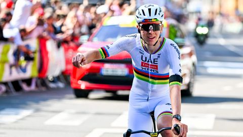 VIDEO ⟩ Hiljuti ühe «apsu» sisse lubanud Pogacar naasis uhkelt võidulainele