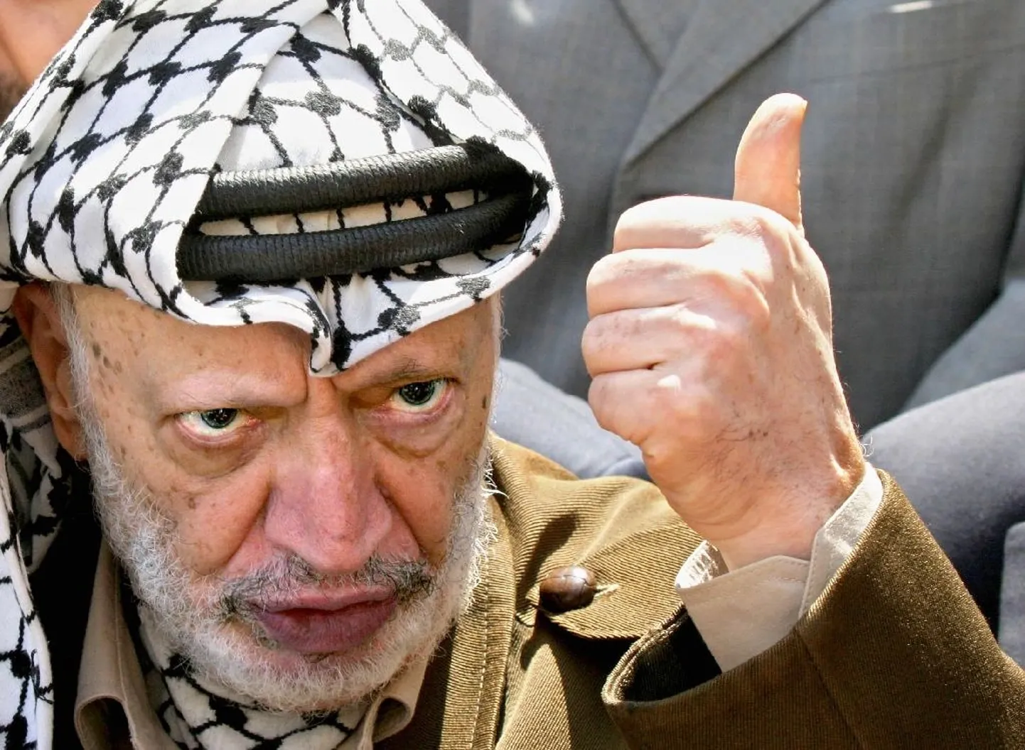Yasser Arafat.
