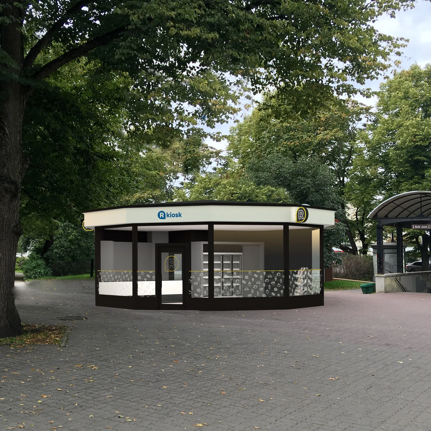 Киоск в Тоомпарке