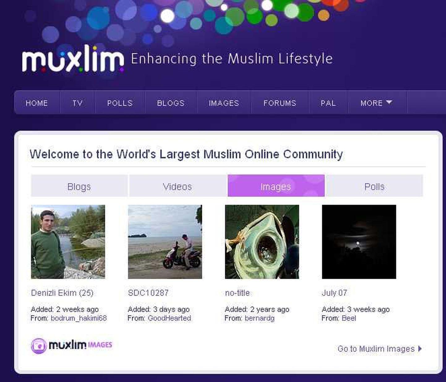 Soome firma Muxlim.com ehitas moslemitele virtuaalmaailma. Pildil fragment Muxlim.com`i veebilehelt.