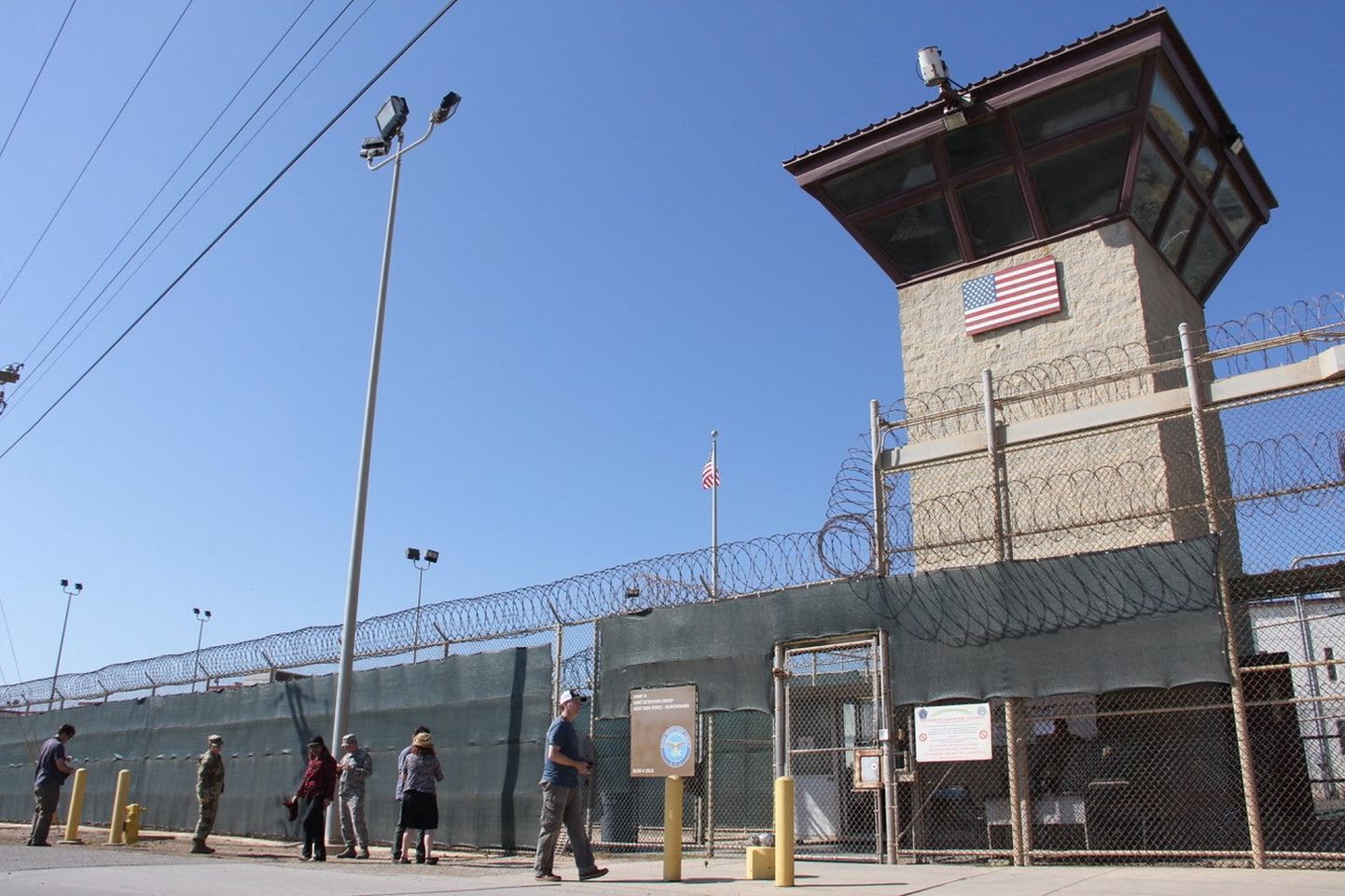 Ühendriikide Guantánamo Bay mereväebaasis asuv vangilaager.