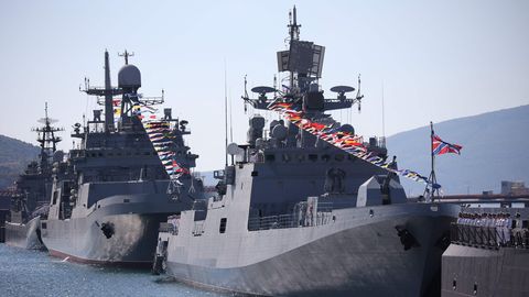 Строительство российской военно-морской базы на оккупированной территории Грузии близится к завершению