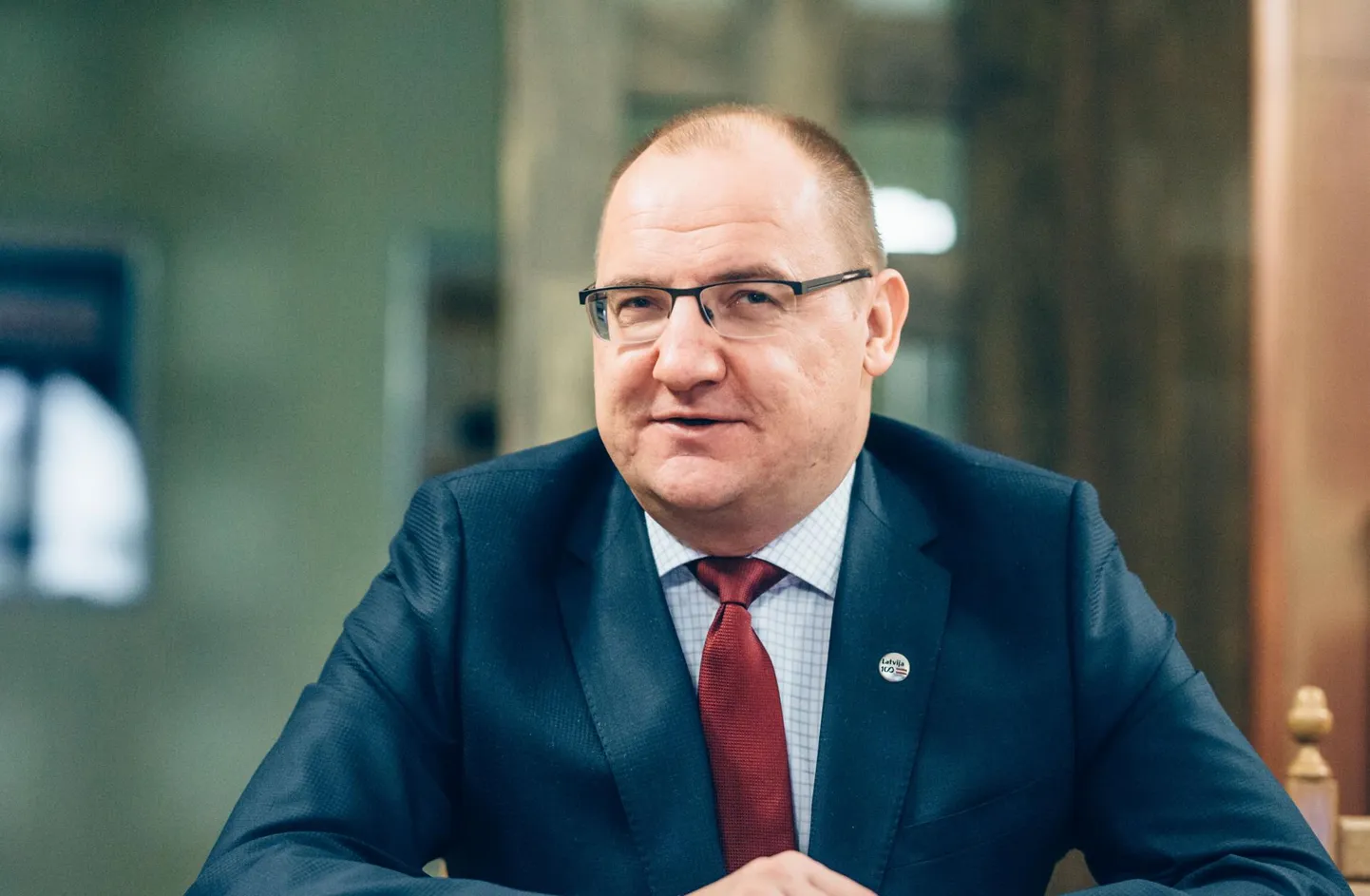 Läti suursaadik Eestis Raimonds Jansons.