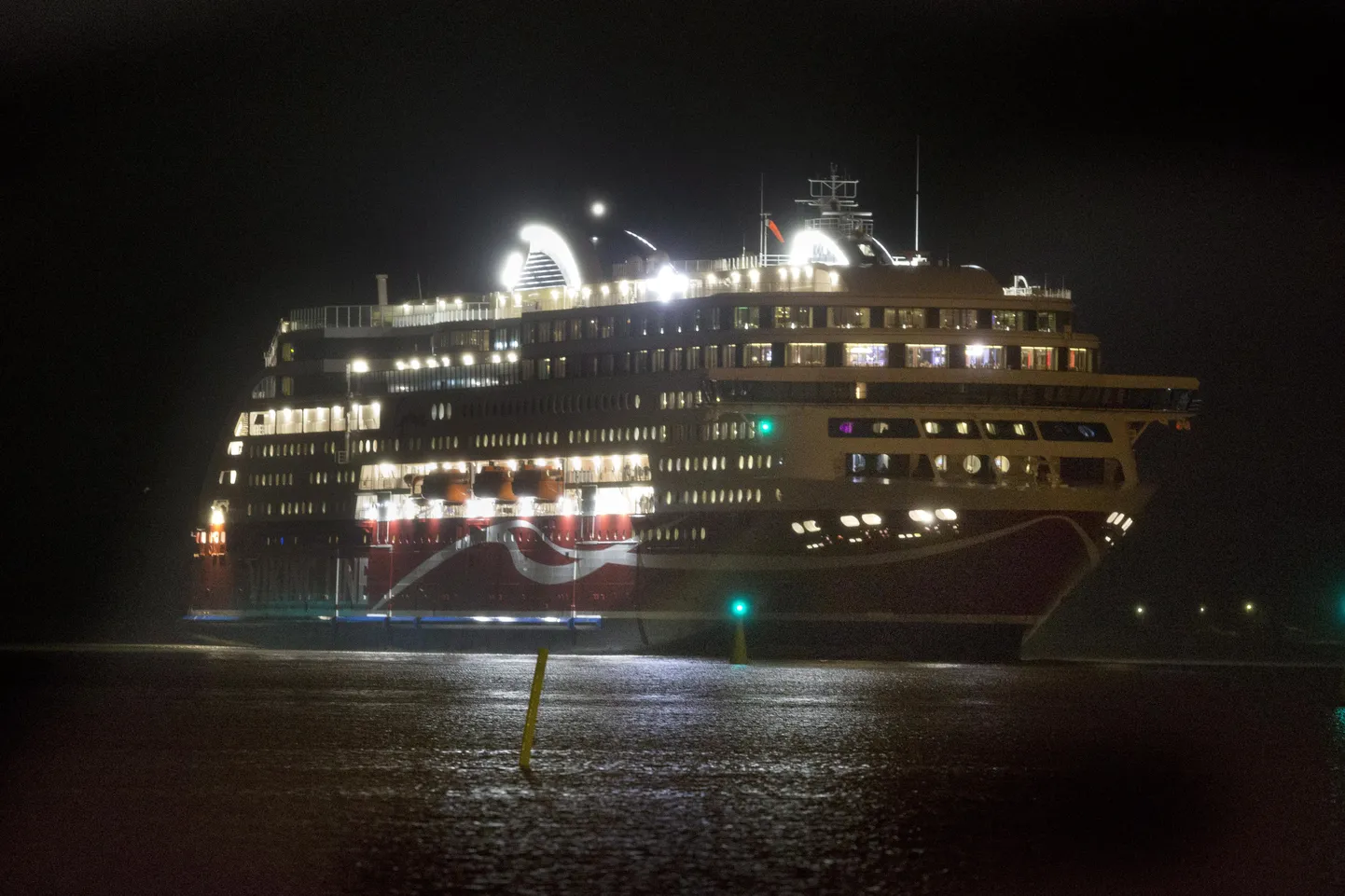 Viking Line´i reisilaev Grace 15. detsembril Turu sadamas.