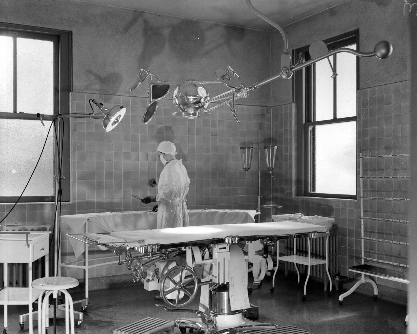 Hazelwoodi sanatooriumi operatsioonisaal 1930ndatel. Pilt on illustratiivne.