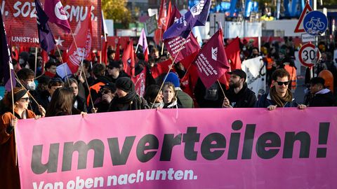 В Берлине масштабные протесты против повышения цен