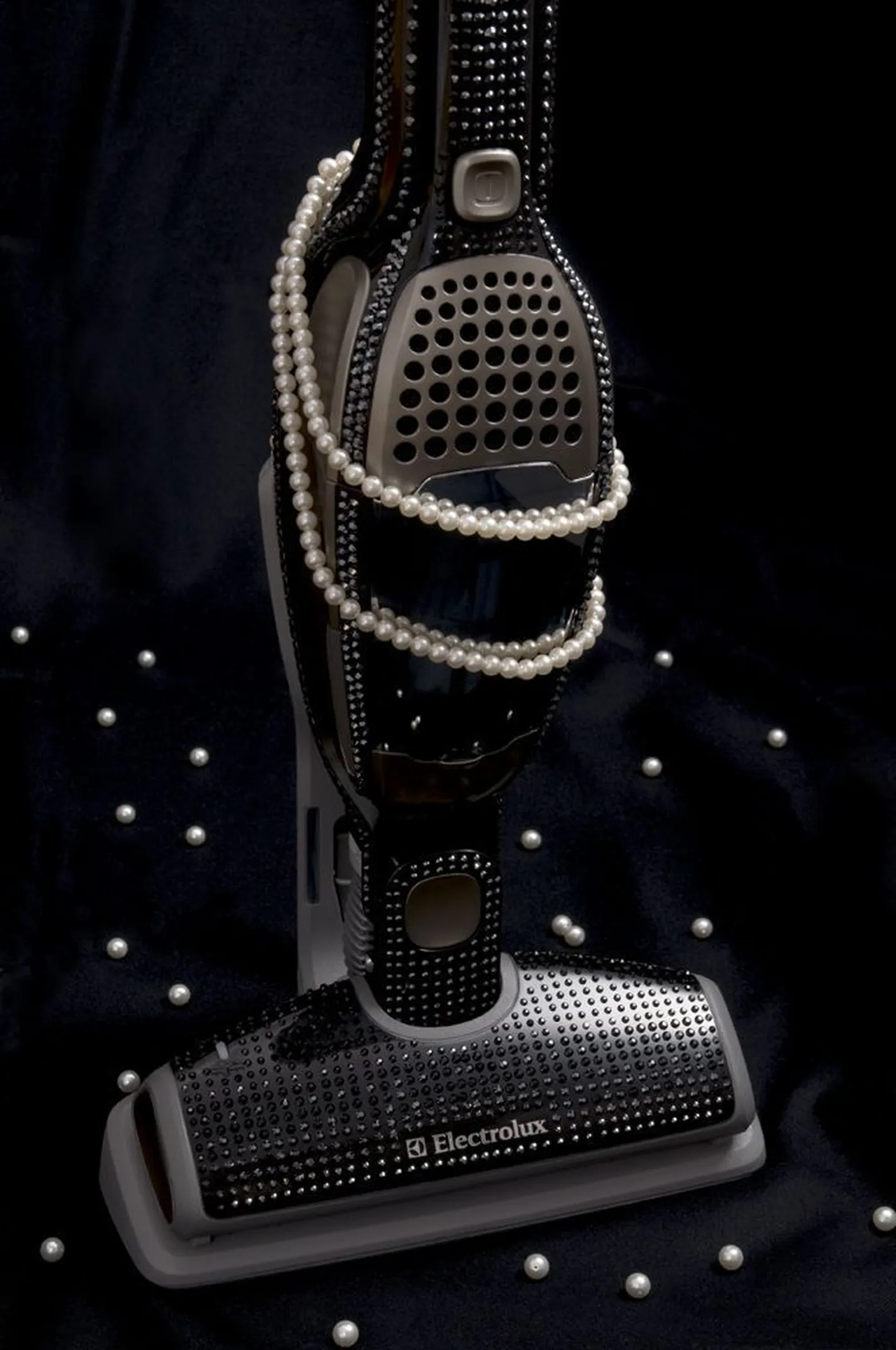 Poola moekunstnik kaunistas tolmuimeja Swarovski kristallidega.