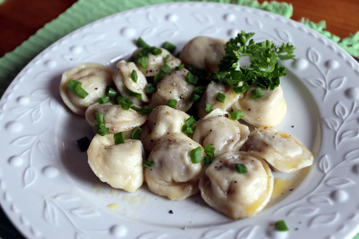 Пельмени иллюстративные.