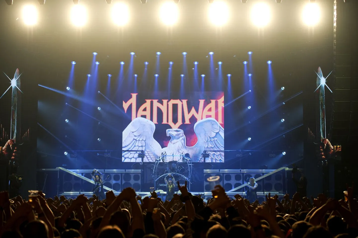 Heavy metal bänd Manowar esineb Rock Cafes 8. ja 10. veebruaril.