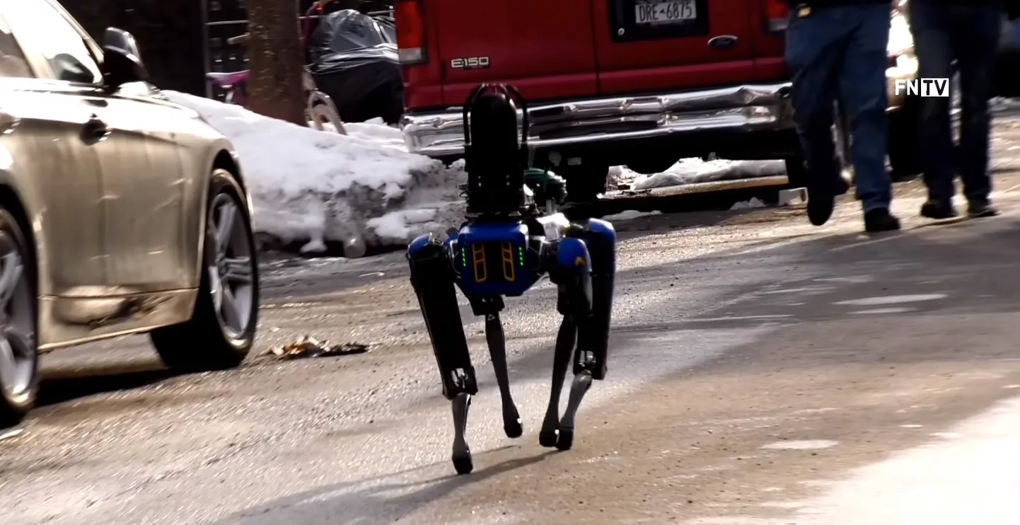 New Yorgi politsei robotkoer