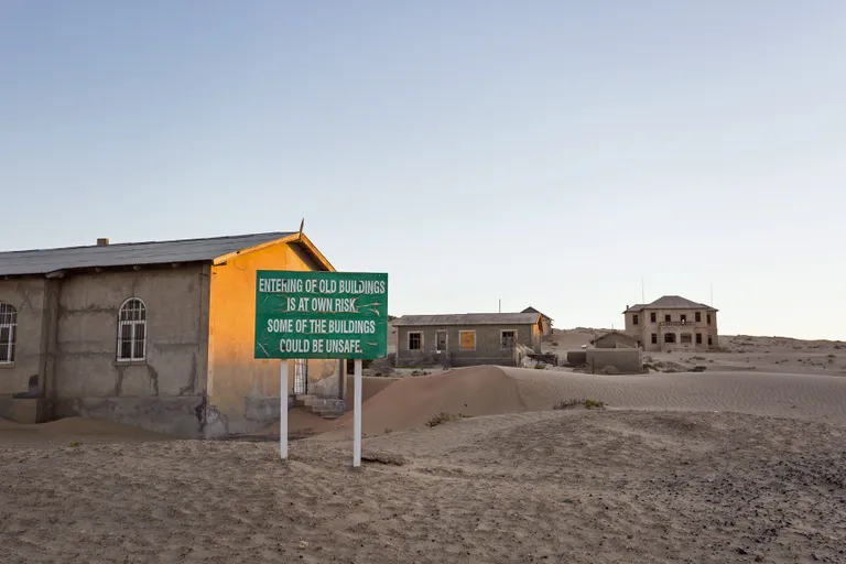 Колманскоп, Намибия. David Ogden /Caters News Agency