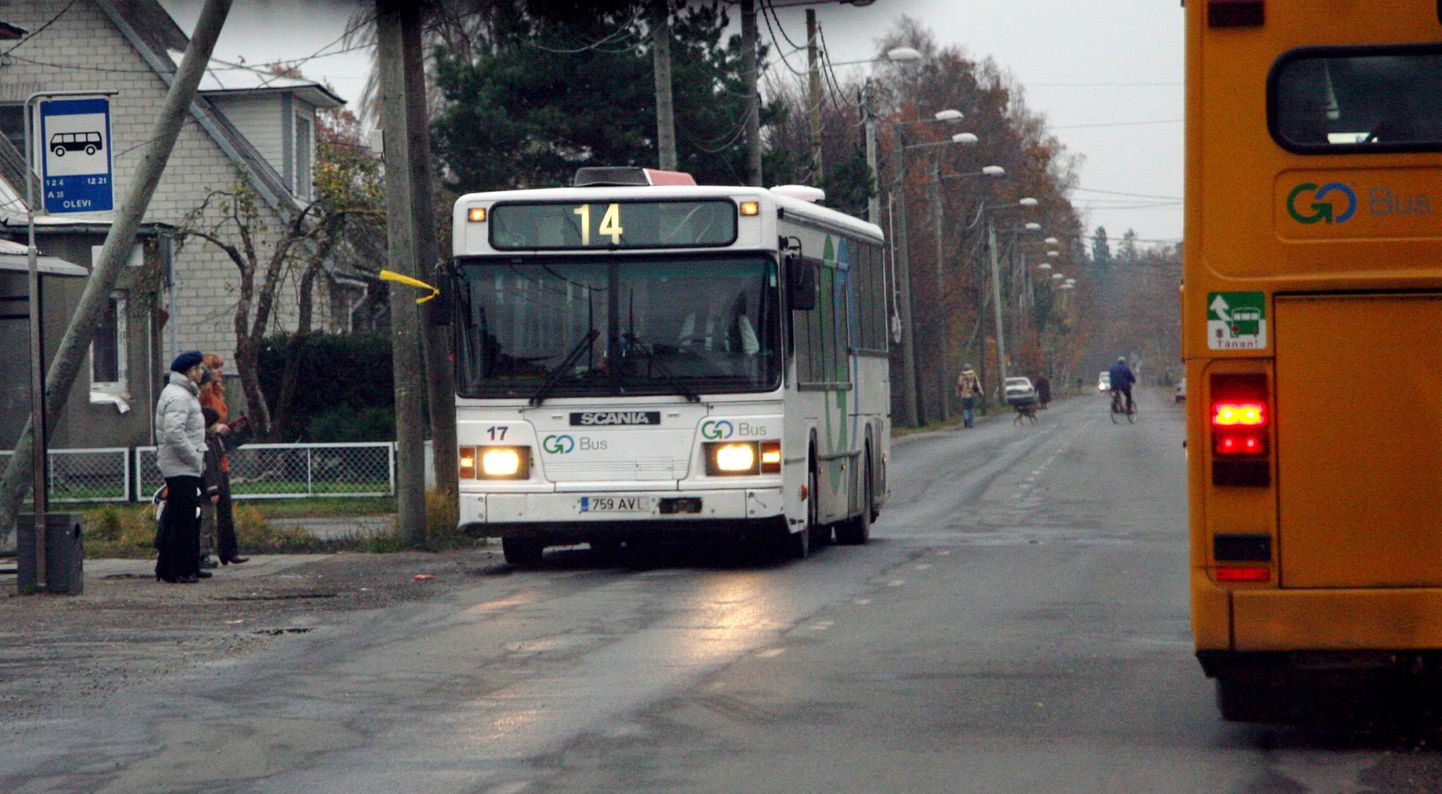 Pärnu linnaliinibuss.