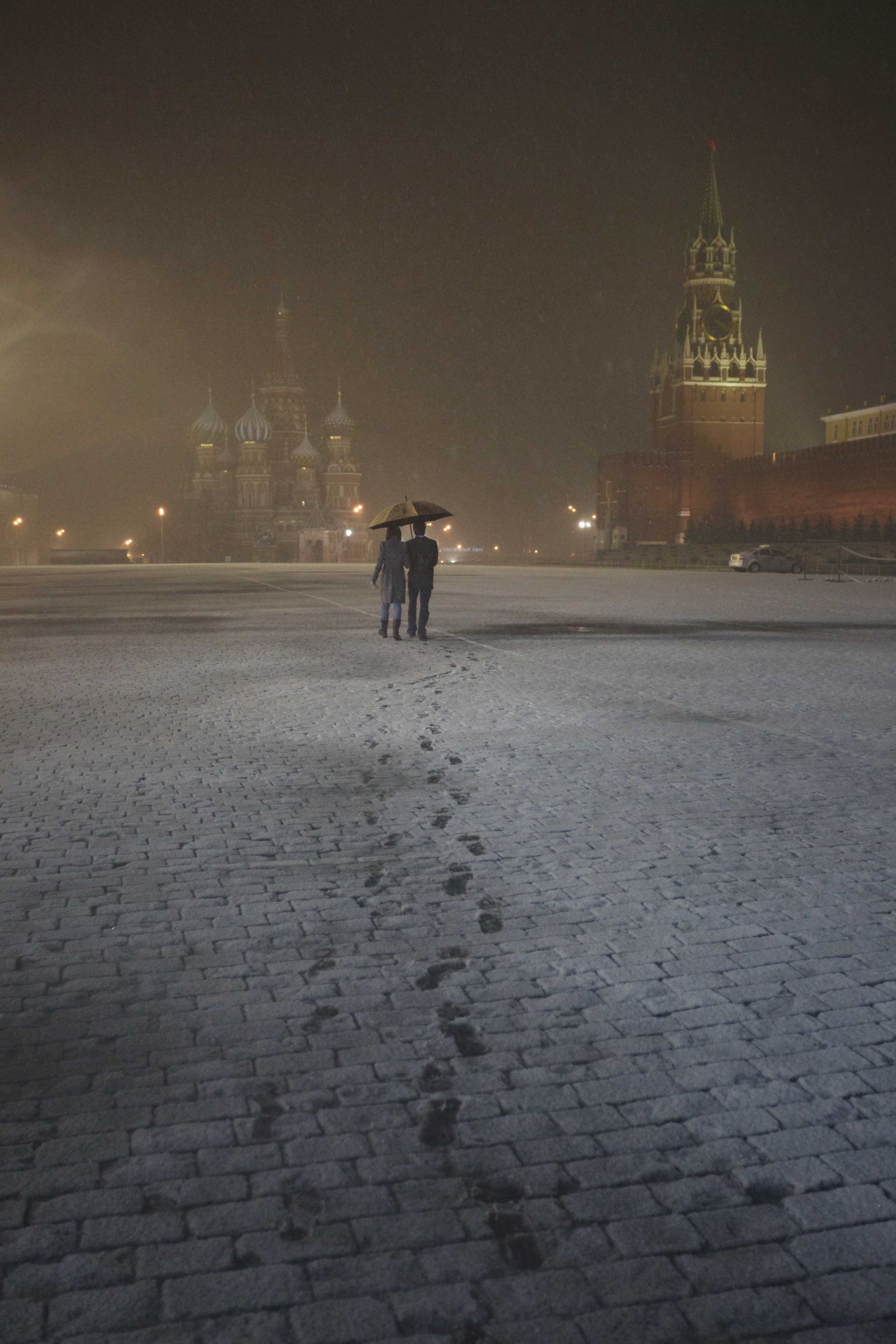 Lumine Punane välja Moskvas 9. aprillil.