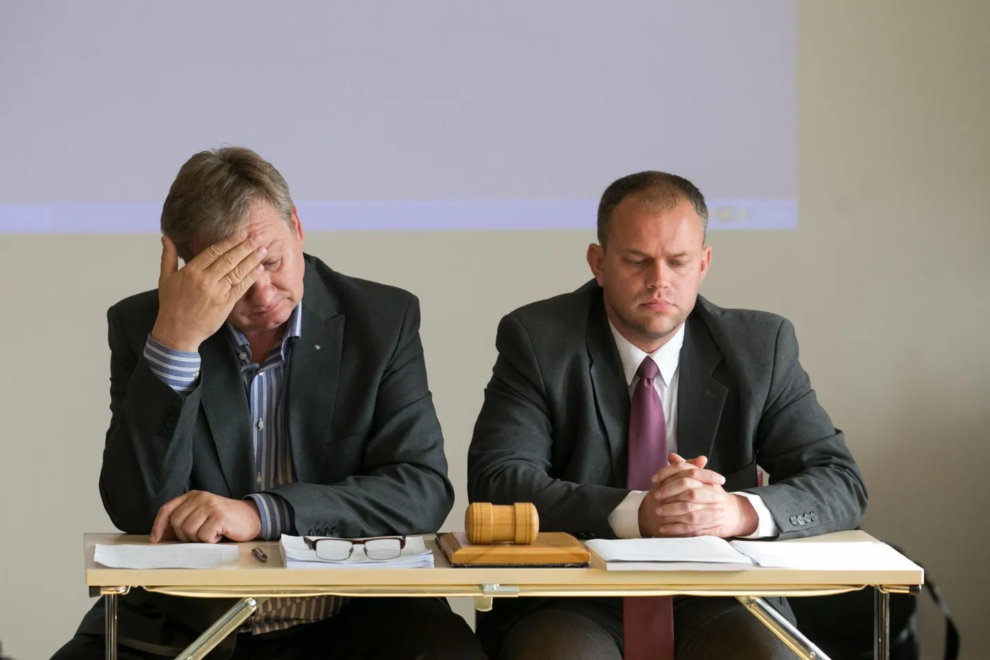 Juuni keskpaigast oli Paide Haldusel kaks juhatuse liiget: Peeter Saldre (vasakul) ja Janno Lehemets. Nüüd jätkab Saldre üksinda.