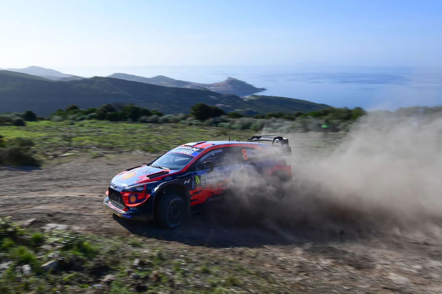 Ott Tänak ja Martin Järveoja Sardiinia rallil.