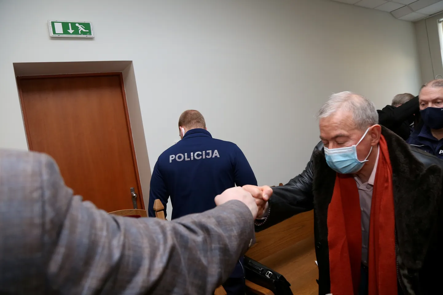 Лембергса арестовали в зале суда