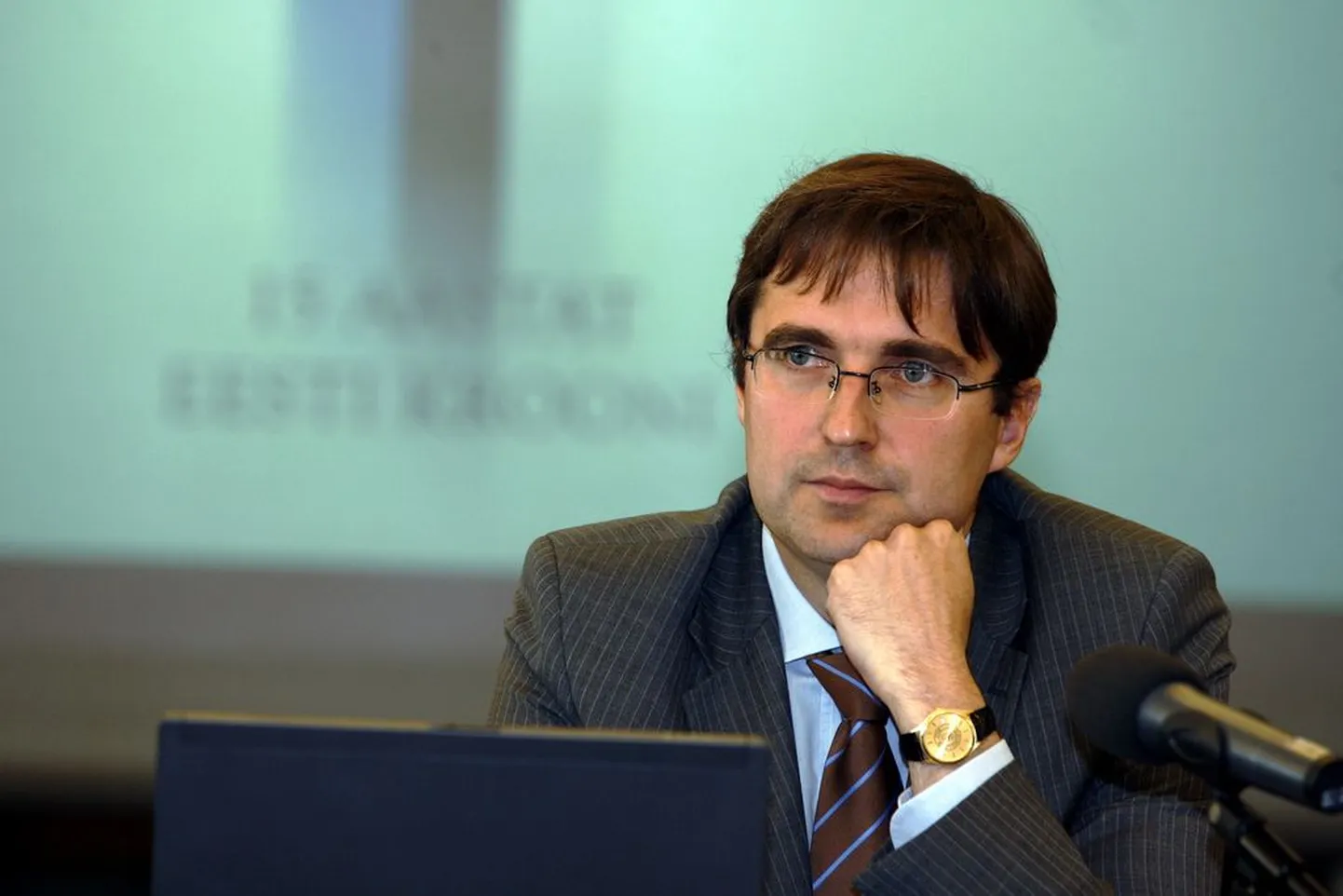 Eesti Panga asepresident Andres Sutt..