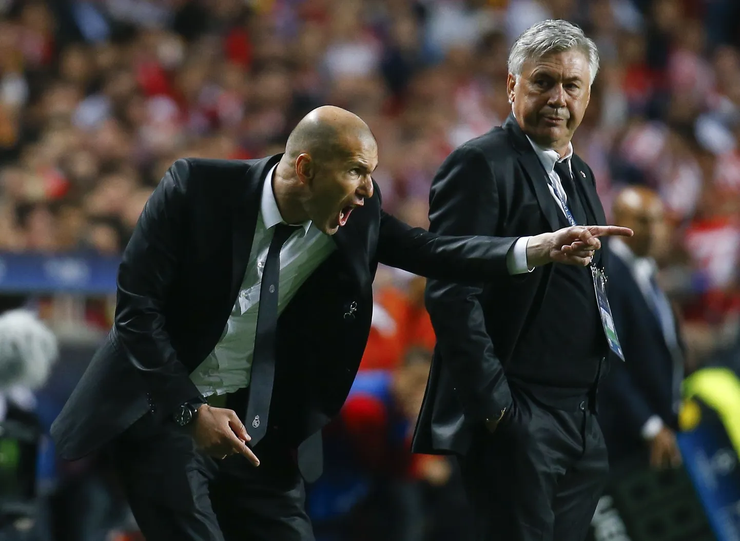Carlo Ancelotti ja Zinedine Zidane lähevad sel aastal vastamisi veerandfinaalis.