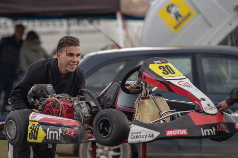 Kartingu sezonas noslēguma sacensības Rullīša trasē Jelgavā