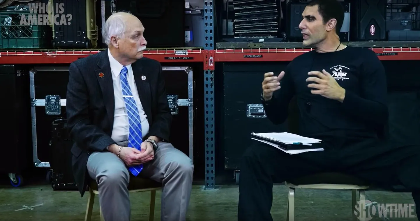 Sacha Baron Cohen oma uues sarjas "Who is America?"