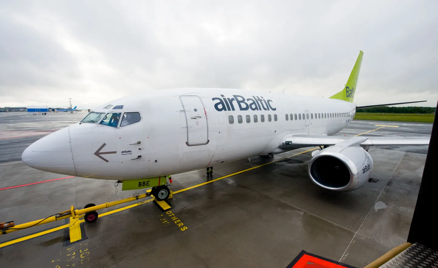 AirBaltic Tallinna lennujaamas.