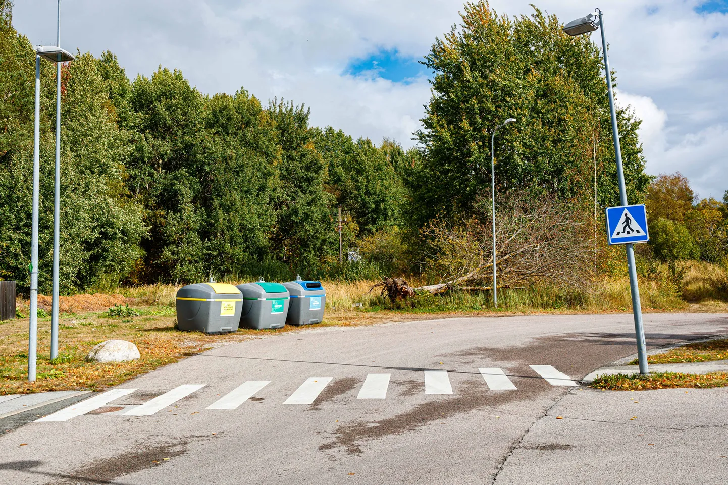 Rajatava Rebastepere tänava üks ots saab olema Veerise lasteaia nurga juures. Käpa ja Saba tänavad ristuvad sellega.
