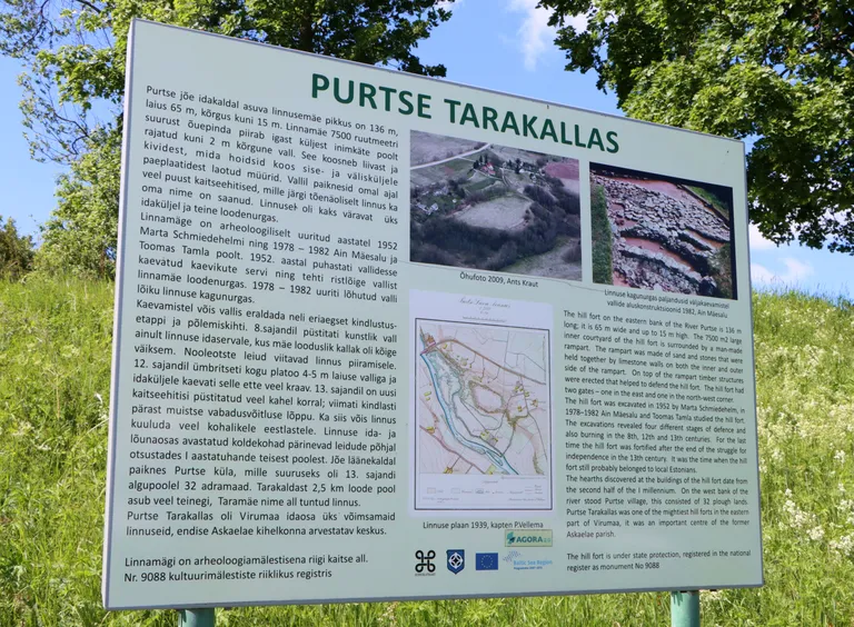 В июне прошлого года в Пуртсе велись раскопки городища Таракалда.