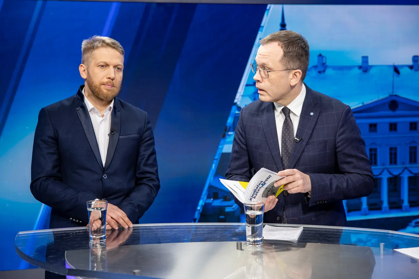 Jaanus Karilaid ja Urmas Klaas läksid Postimehe valimisstuudios vaidlema, kumma erakond on maainimeste probleemide lahendamisega rohkem venitanud.