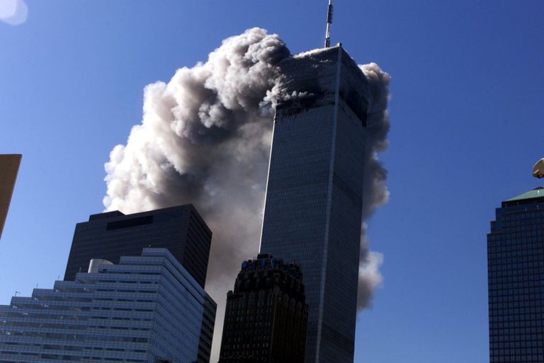 New York, 11 september 2001. Foto: Scanpix.