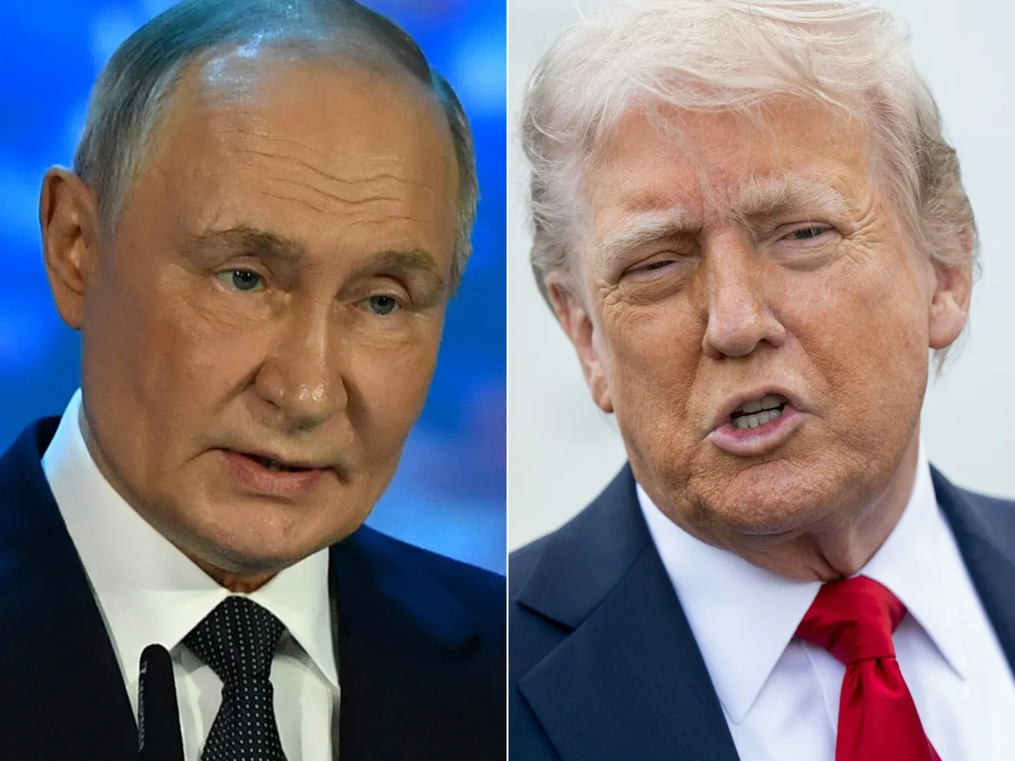 Владимир Путин и Дональд Трамп
