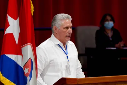 Kuuba president Miguel Diaz-Canel