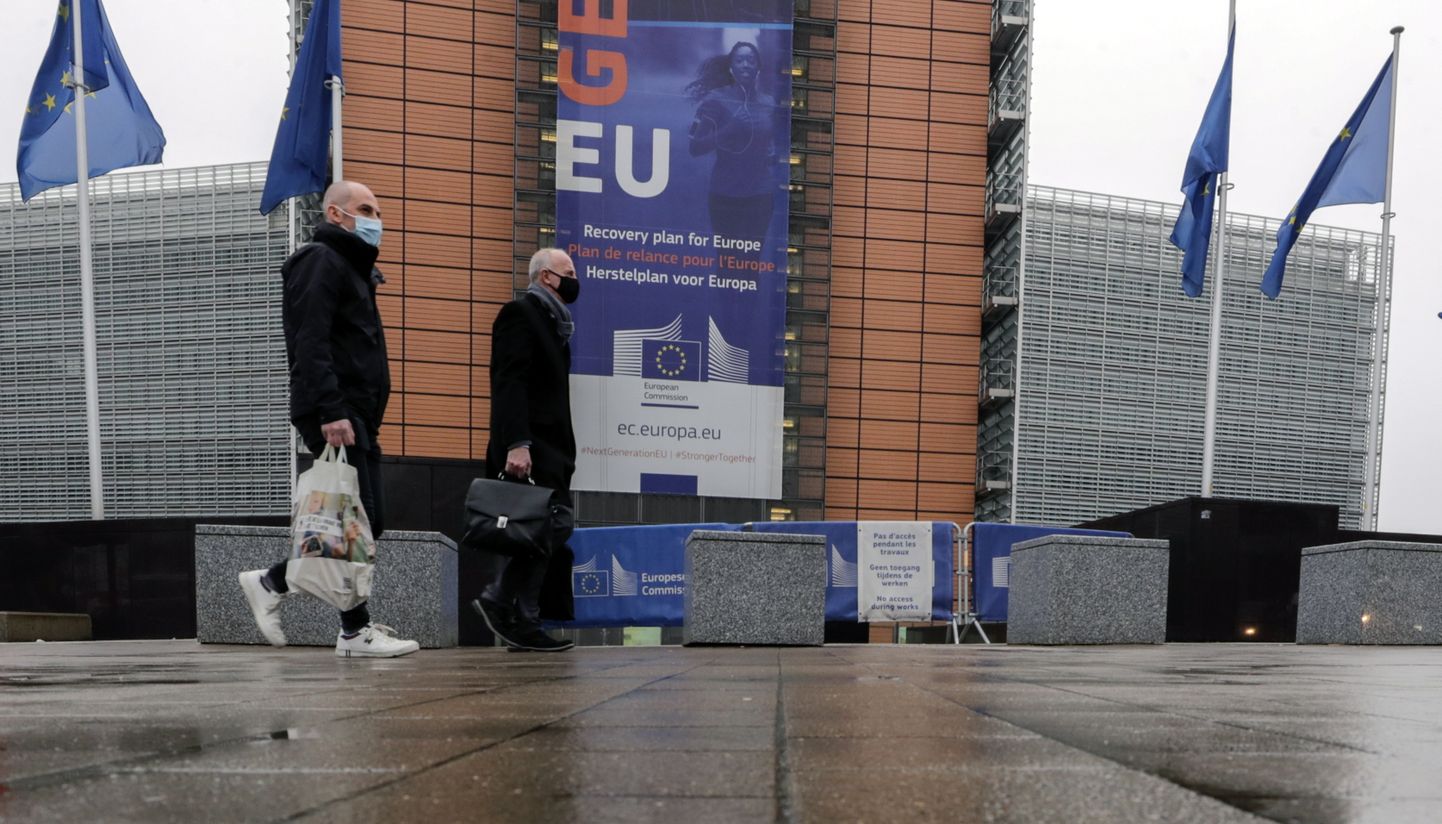 Euroopa Komisjoni peakorter Brüsselis 27. jaanuar 2021.