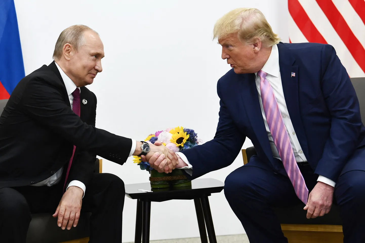 Venemaa president Vladimir Putin ja USA president Donald Trump leidsid aega ka jäähoki teemal arutlemiseks.