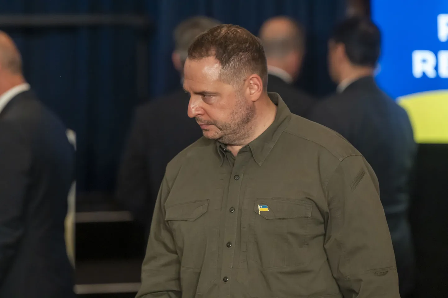 Ukraina presidendikantselei ülem Andri Jermak 25. septembril New Yorgis.
