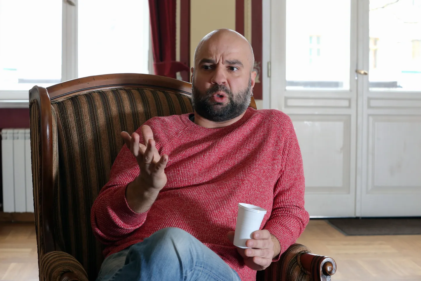 TRT01: MIHKEL RAUD : TARTU, EESTI, 29JAN15 -  
Pildil sotsiaaldemokraatide nimekirjas Riigikokku kandideeriv Mihkel Raud.
ma/Foto MARGUS ANSU POSTIMEES