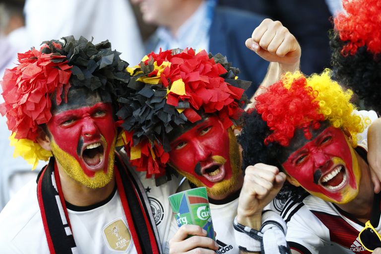 Saksa jalgpallifännid. Pilt on illustratiivne.