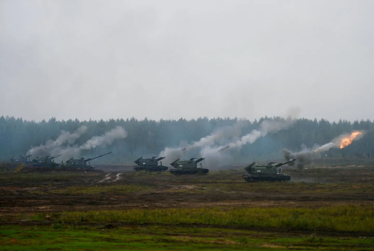 Sõjaväeõppused Zapad-2017 Valgevenes.