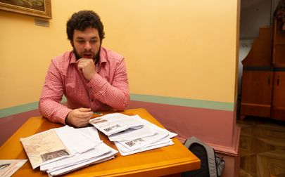 Tartu linnamuuseumi haridusprogrammide kuraator Ants Siim.