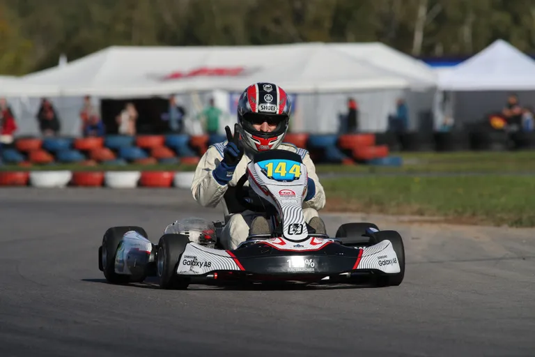 Kartingu sezonas noslēguma sacensības Rullīša trasē Jelgavā