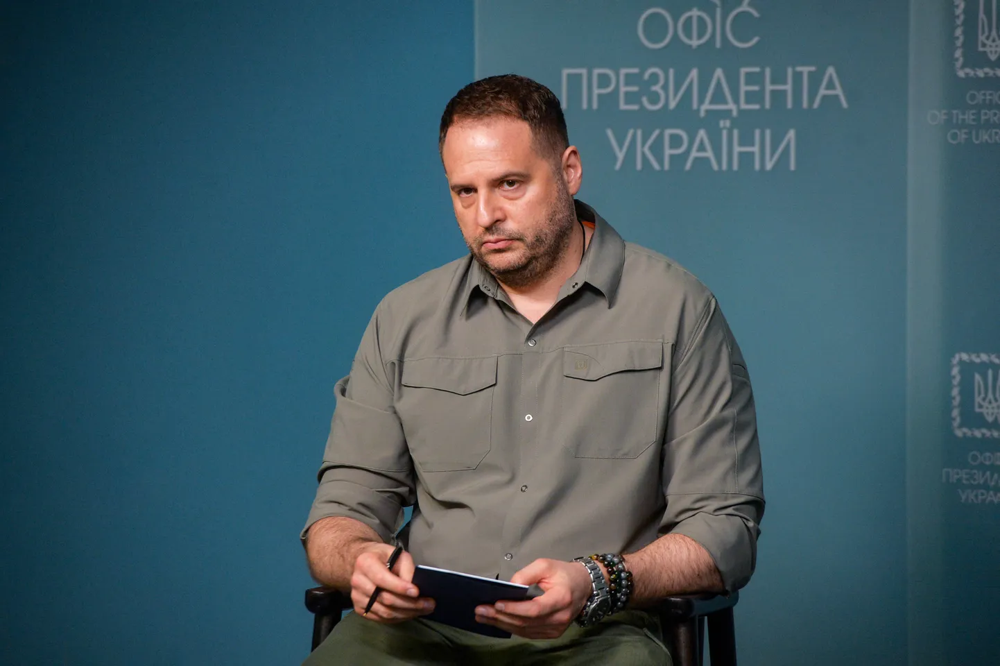 Ukraina presidendikantselei ülem Andri Jermak.
