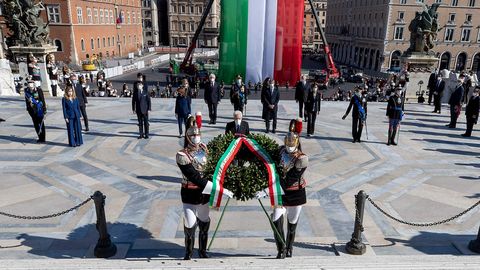 Itaalia tähistas koroonakriisi ajal vabariigi päeva