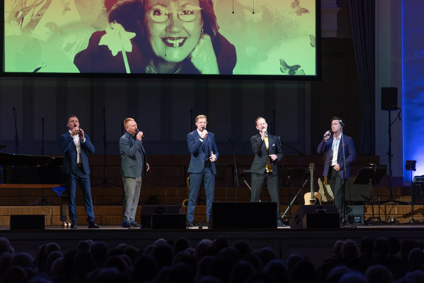 Reet Linna 80. aasta juubelikontsert Estonia kontserdisaalis.