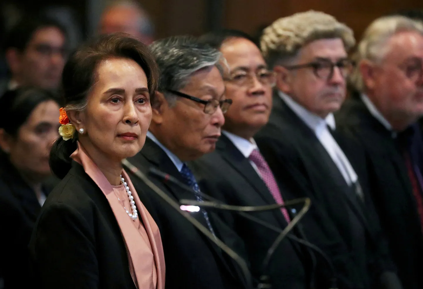 Myanmari kukutatud liider Aung San Suu Kyi.
