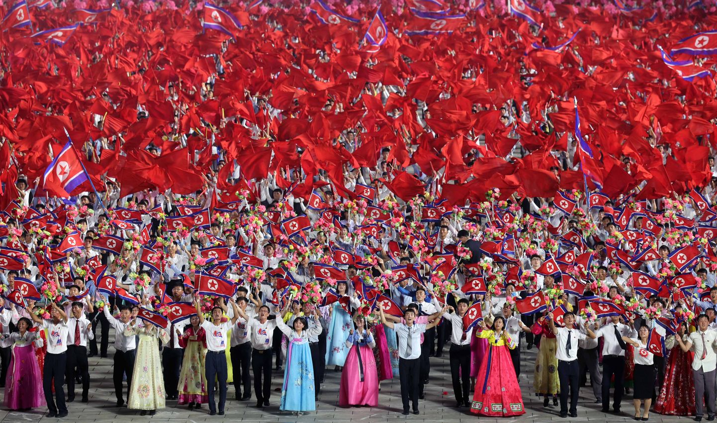 Põhja-Korea pealinnas Pyongyangis 27. juulil korraldatud sõjaväeparaadil tähistati suurejooneliselt stalinistliku riigi Isamaa Vabastussõja 70. võiduaastapäeva.