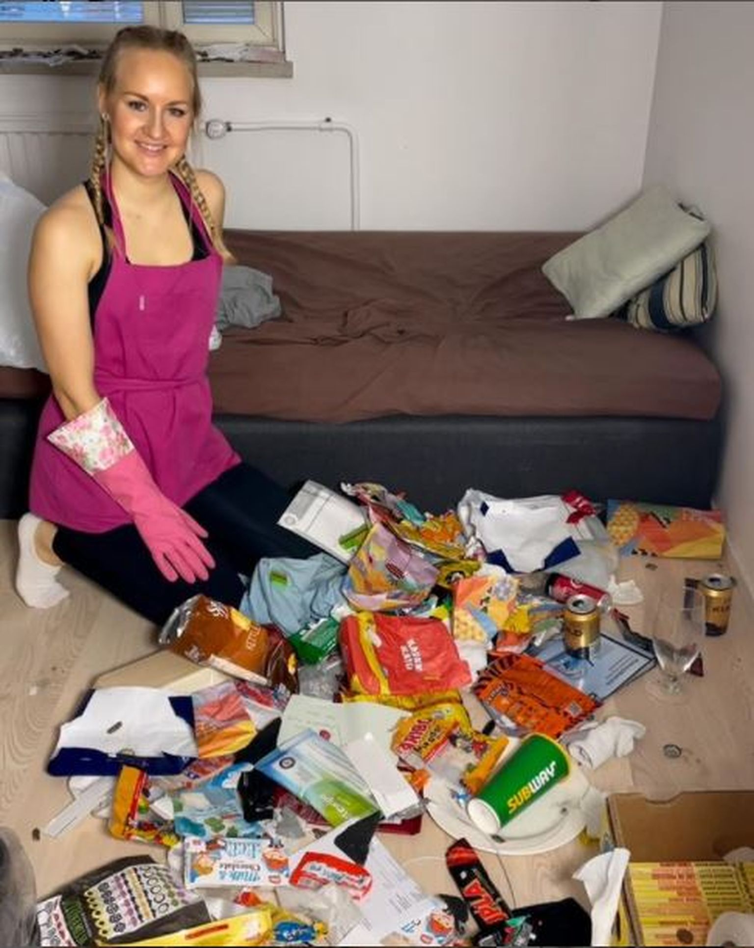 Блогер по имени Аурика, которая считает себя гуру в уборке, отправилась в самый грязный дом в Европе, чтобы навести порядок
