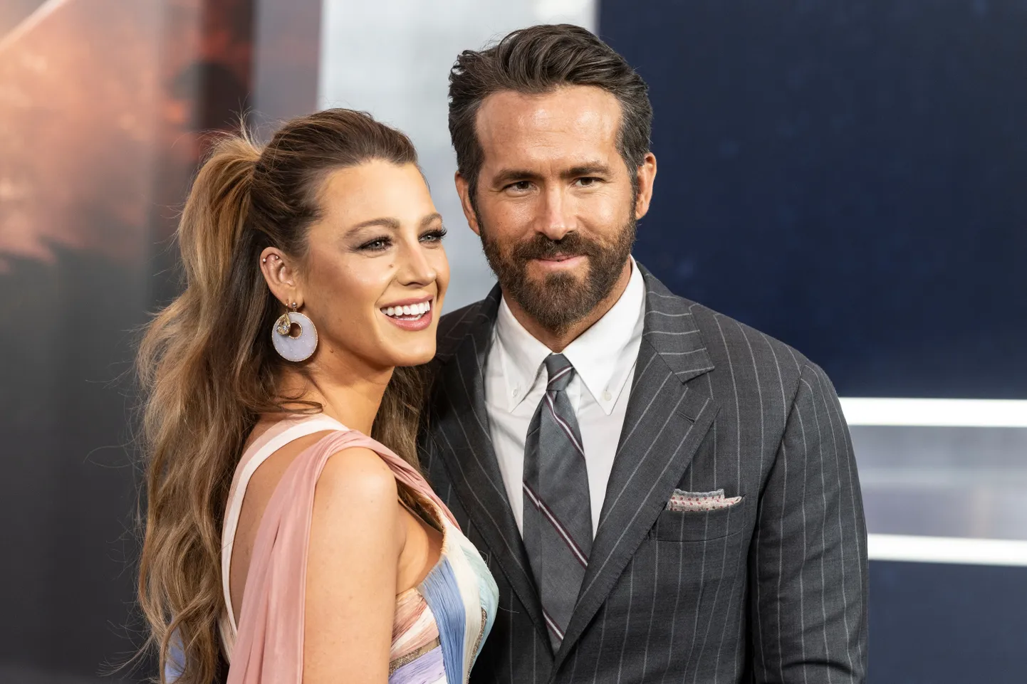 Blake Lively koos oma abikaasa Ryan Reynoldsiga.