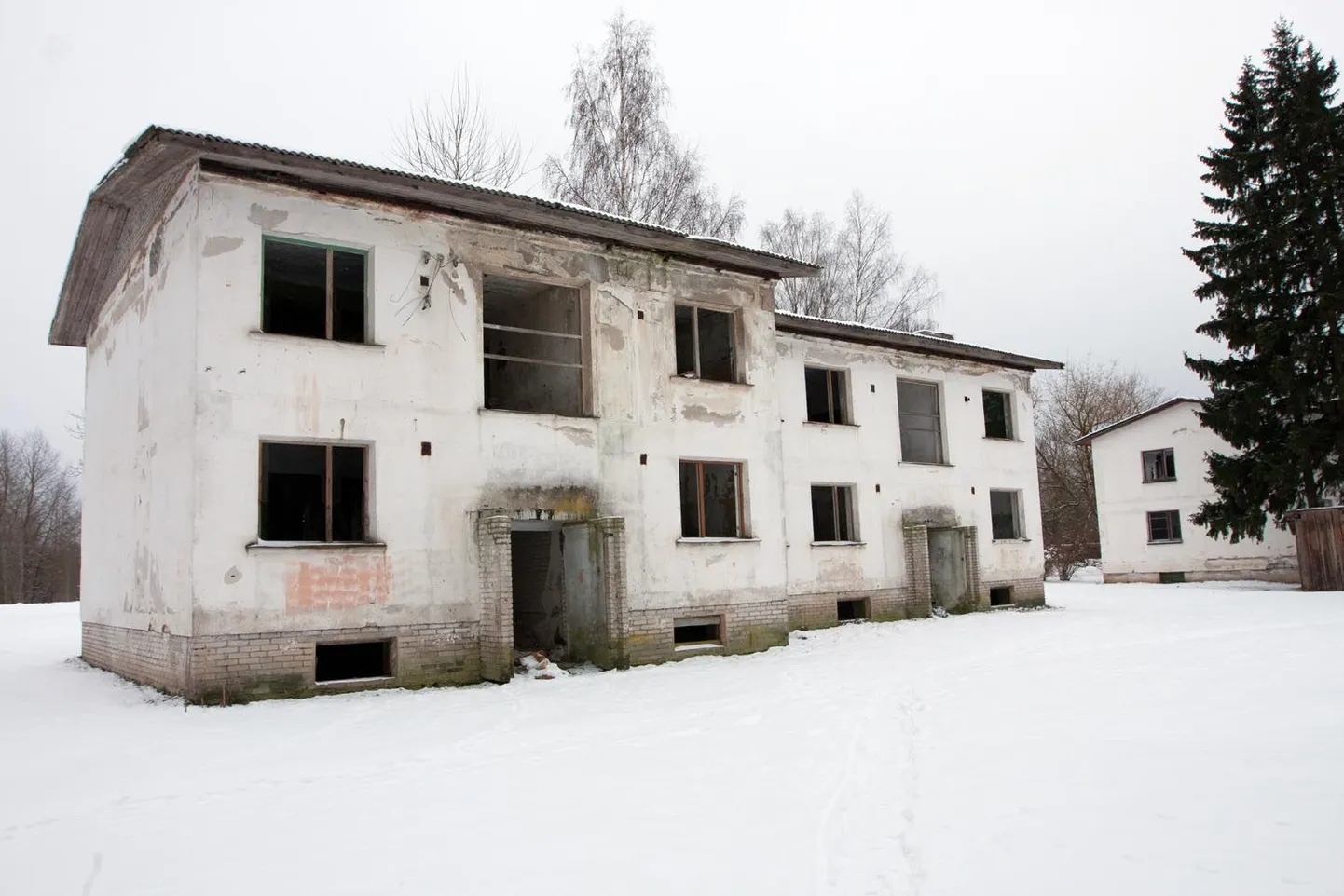 Lagunenud maja Koikkülas Taheva vallas.