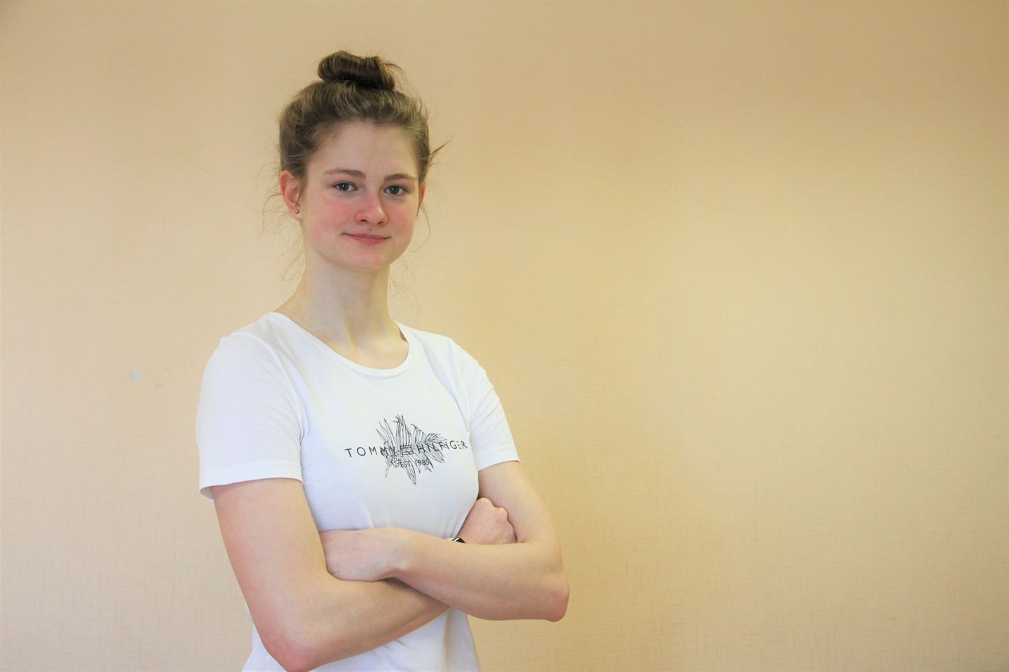 Восьмиклассница Энели Ефимова из Силламяэ готовится к Чемпионату мира по плаванию и к Олимпиаде.